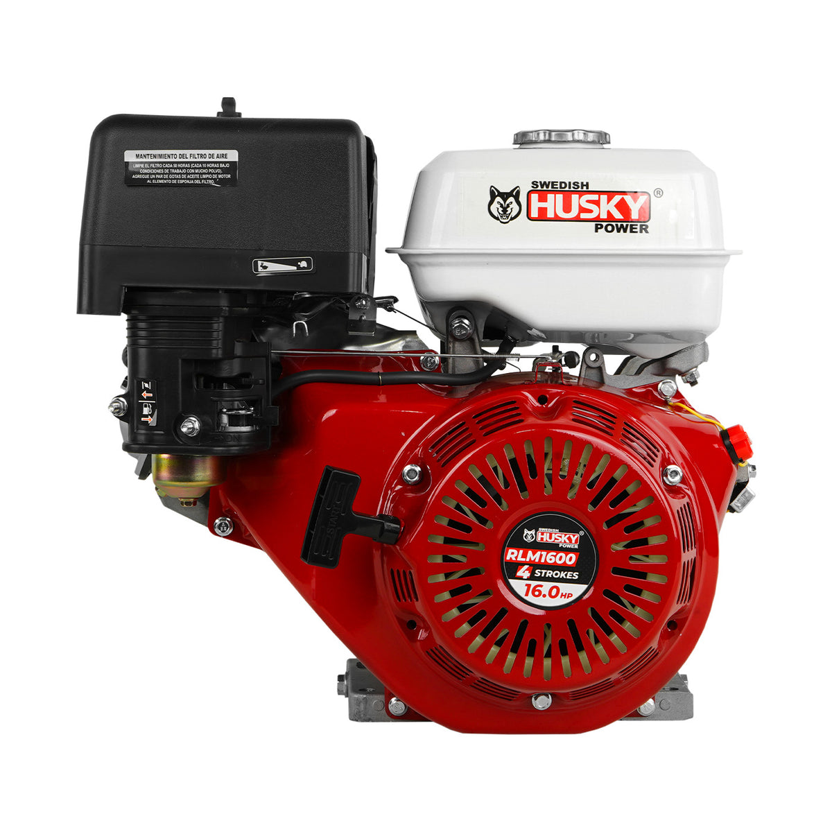 Motor a gasolina Husky Power RLM1600 de 16 HP, vista principal.