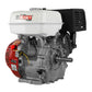 Motor a gasolina Husky Power RLM1600 de 16 HP, vista en tres cuartos opuesta.
