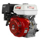 Motor a gasolina Husky Power RLM1600 de 16 HP, vista opuesta.