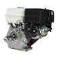 Motor a gasolina Husky Power RLM900 de 9 HP, vista lateral.