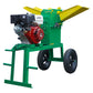 Picadora de forraje Rayken RKP2000B-HSK9 con motor Husky 9 HP, vista lateral.