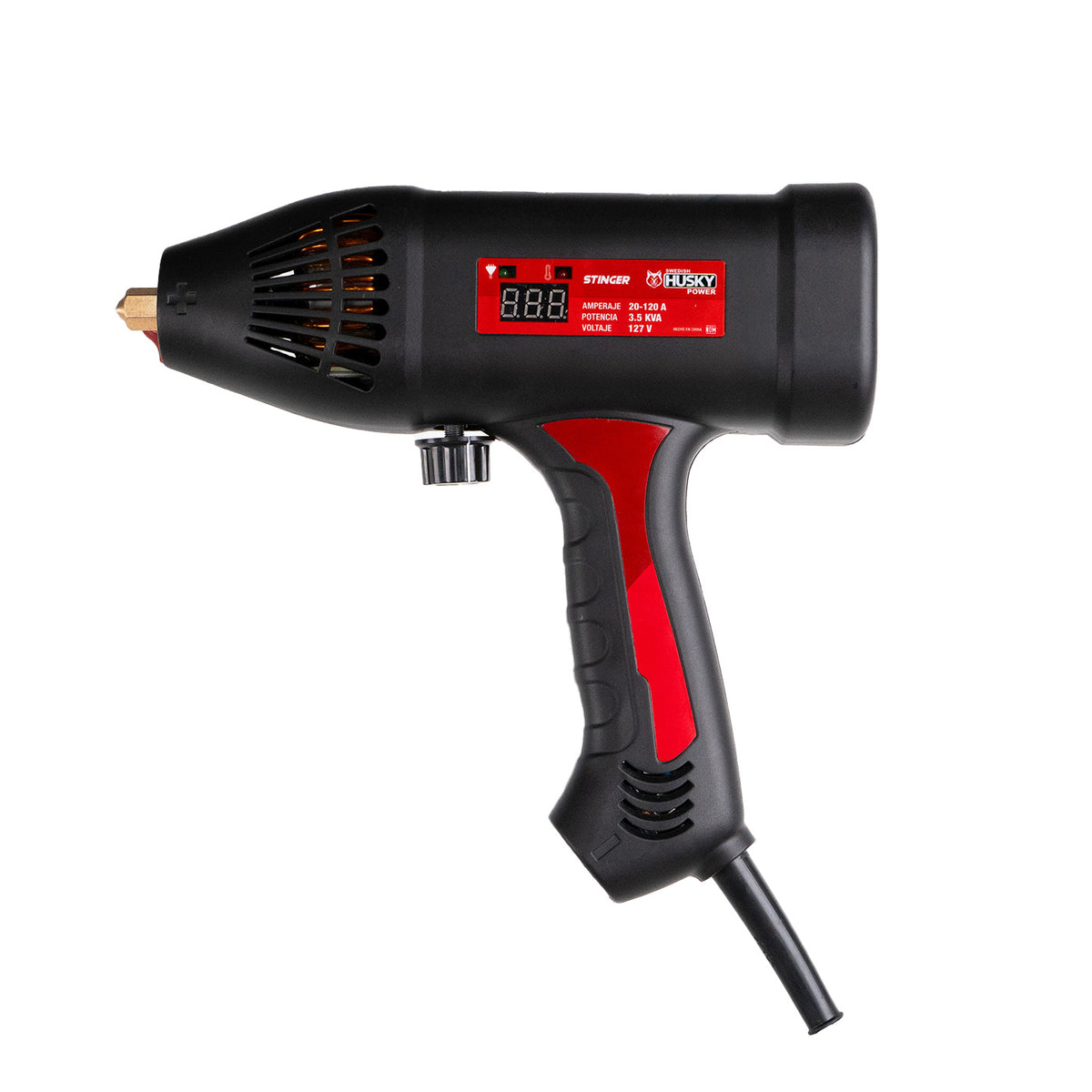 Pistola soldadora Swedish Husky Power STINGER 110 V 120 A, vista principal.