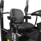 Rodillo vibratorio doble TDK TDKR1200, detalle del asiento.