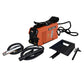 Soldadora Husky Power HKS125 110 V 120 A, con accesorios incluidos.