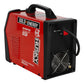 Soldadora inverter Husky Power HKS210 110/220 V, vista trasera en ángulo.