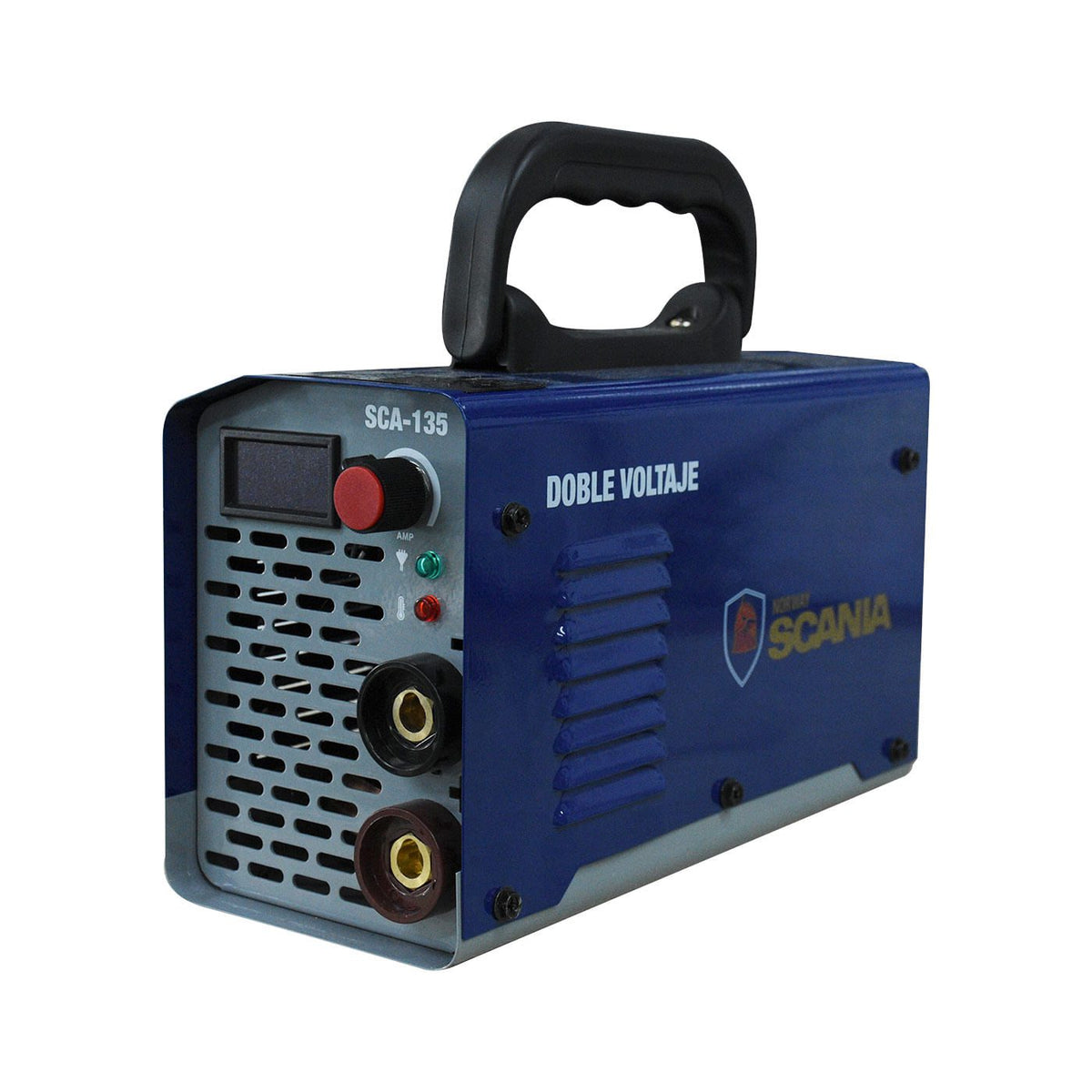 Soldadora inverter Scania SCA-135, vista principal.