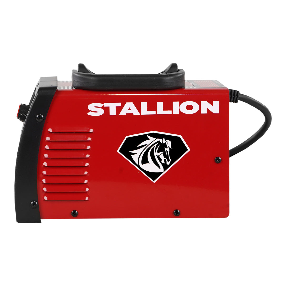 Soldadora inverter Stallion ST-R14, vista lateral opuesta.