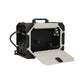 Soldadora multiproceso Swedish Husky Power TM3120, vista lateral del compartimento.