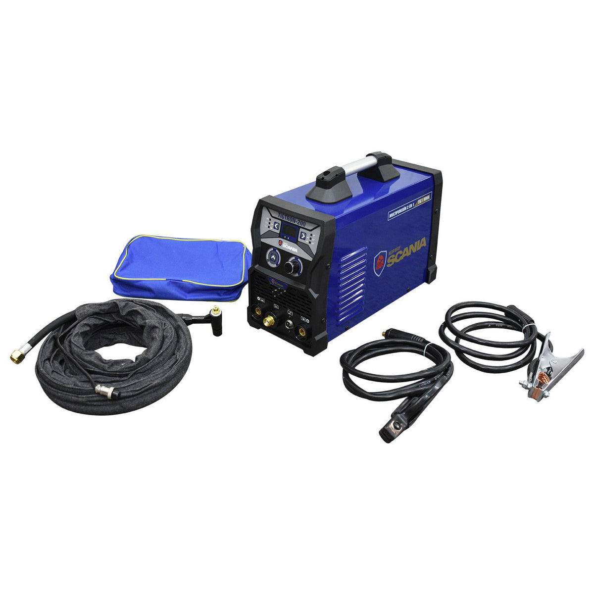 Soldadora TIG/MMA Scania TIGTRON-200, kit completo.