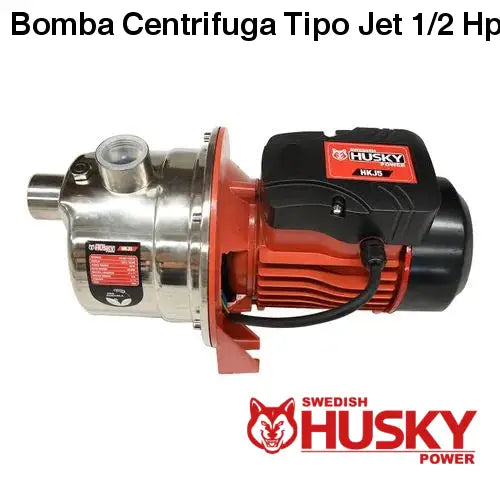 Bomba Centrifuga Tipo Jet 1/2 Hp 370W Swedish Husky Power