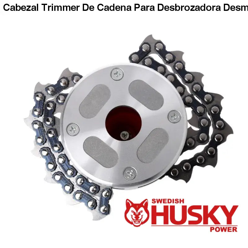Cabezal Trimmer De Cadena Para Desbrozadora Desmalezadora