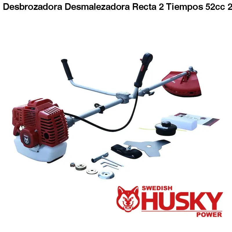 Desbrozadora Desmalezadora Recta 2 Tiempos 52cc 2.5Hp Husky