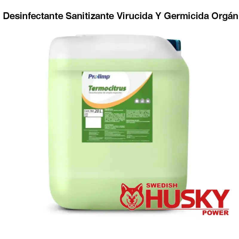 Desinfectante Sanitizante Virucida Y Germicida Orgánico
