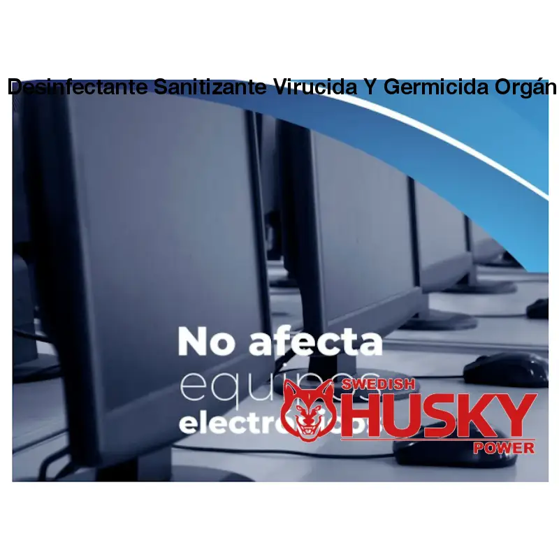 Desinfectante Sanitizante Virucida Y Germicida Orgánico