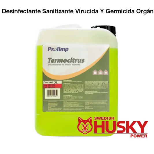 Desinfectante Sanitizante Virucida Y Germicida Orgánico