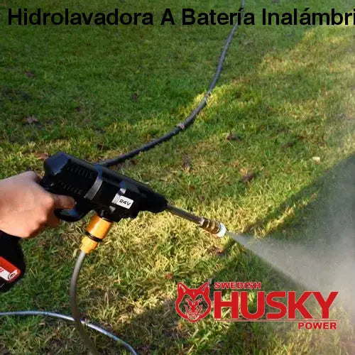 Hidrolavadora A Batería Inalámbrica 24V 435 PSI Swedish