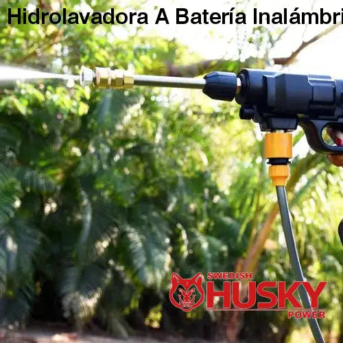 Hidrolavadora A Batería Inalámbrica 24V 435 PSI Swedish