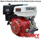 Motor A Gasolina 200cc 6.5 Hp Flecha Cuñero Arranque Manual