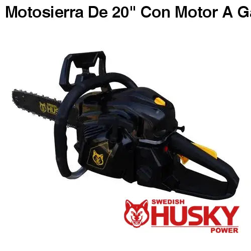 Motosierra De 20 Con Motor A Gasolina De 2 Tiempos 52cc